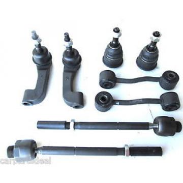 Jeep Liberty 2002-2004 Tie Rod End Front Outer Inner &amp; Sway Bar &amp; Ball Joint 8Pc