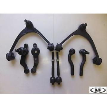 2 Upper Control Arms 2 Inner 2 Outer Tie Rod Ends 2 Lower Ball Joints