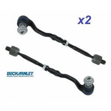 Pair of Tie Rod End Assy Front Beck/Arnley 101-6827 For BMW X5 07-13 X6 08-14