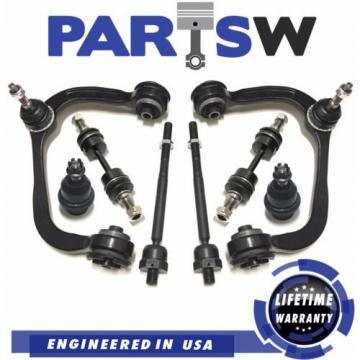 8 Pc  Suspension Kit for Ford F-150 Lincoln Navigator Sway Bar Inner Tie Rod End