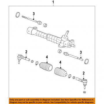 Chevrolet GM OEM 13-15 Malibu Steering Gear-Outer Tie Rod End 13354598