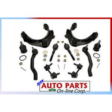 NEW Tie Rod Ends Ball Joints Upper Ams &amp; Sway Bar link HONDA ACCORD 98-02 COUPE