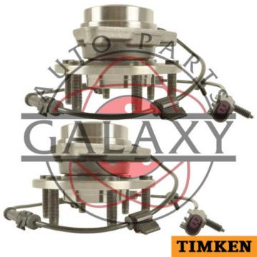 Timken Pair Front Wheel Bearing Hub Assembly For GMC Envoy Xl 02-06 Envoy 02-09