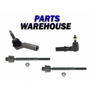 4 Pcs Kit Front Inner and Outer Tie Rod Ends