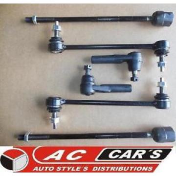 Aftermarket suspension steering kit Inner Outer tie rod end sway bar links New