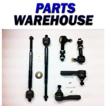 Kit 6 Tie Rod Ends Inner &amp; Outer Sway Bar Links 1998/01 1 Year Warranty