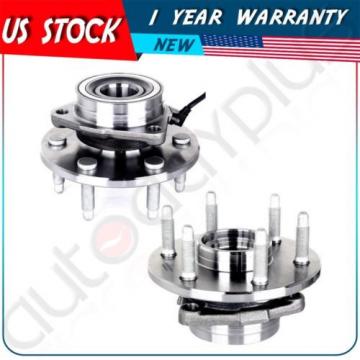 2 Pcs New Premium Front Wheel Hub Bearing Assembly Pair/Set For Left and Right