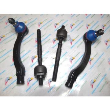 92-95 Honda Civic 94-97 Integra 92-97 Del Sol Acura 4 Outer &amp; Inner Tie Rod Ends