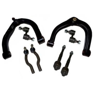 For Infiniti QX56 Nissan Armada Titan Front Upper Control Arms Tie Rod End Links