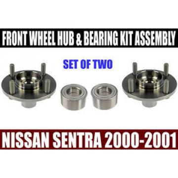Front Wheel Hub &amp; Bearing Kit Assembly SPK702 510061  SET OF TWO