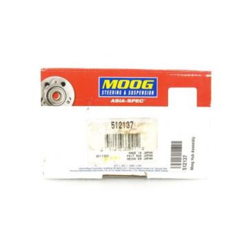 NEW Moog Wheel Bearing &amp; Hub Assembly Rear 512137 Toyota Celica 1994-1999