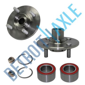 Pair (2) New FRONT Driver &amp; Passenger Wheel Hub and Bearing Assembly for Saturn