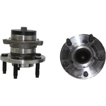 Pair: 2 New REAR Complete Wheel Hub and Bearing Assembly for Edge MKX - FWD ONLY