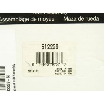 NEW National Wheel Bearing &amp; Hub Assembly Rear 512229 Equinox Torrent Vue 02-07
