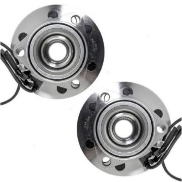 New Pair Set Front Wheel Hub Bearing Assembly Cadillac Chevy GMC Pickup Truck