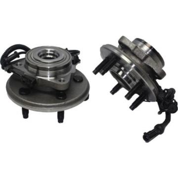 2 Front Wheel Hub and Bearing Assembly w/ ABS + Passenger Side CV Axle 4WD 4 Dr