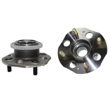Pair:2 New REAR 1992-93 Honda Accord ABS Complete Wheel Hub and Bearing Assembly