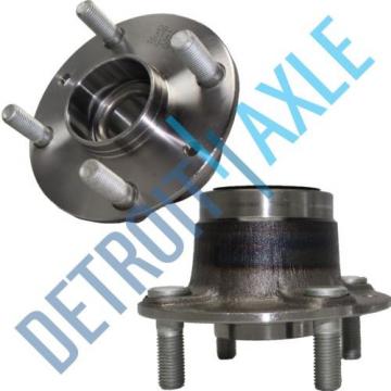 Pair of 2 NEW Rear Driver and Passenger  Wheel Hub and Bearing Assembly w/o ABS