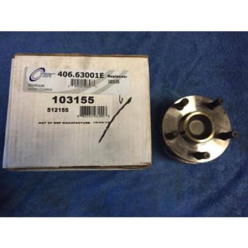 Rear Wheel Hub Bearing Assembly 103155 Chrysler Dodge Plymouth