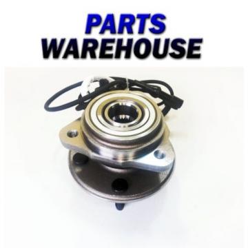 1 Front Driver Passenger Wheel Hub Bearing Assembly 4Wd Awd W/ Abs 1 Yr Warranty