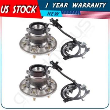 Pair Of 2 Front New Wheel Hub Bearing Assembly For Colorado Canyon W/ABS 2WD