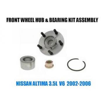 Fits:Nissan Altima 3.5L Front Wheel Hub And Bearing Kit Assembly 2002-2006