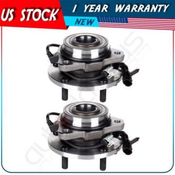 2 X New Front Wheel Hub And Bearing Assembly Fits Chevrolet Blazer GMC Jimmy 2WD