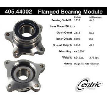Wheel Bearing and Hub Assembly Rear Left Centric 405.44002E