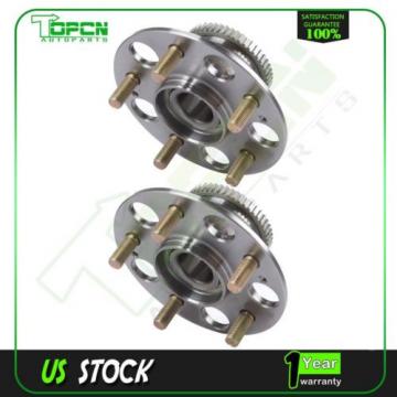 2 New Rear Left Or Right  Wheel Hub And Bearing Assembly For Honda  Accord W/ABS