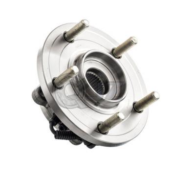 2x 2009-2014 Volkswagen Routan Fornt Wheel Hub Assembly Bearing Stud ABS Sensor