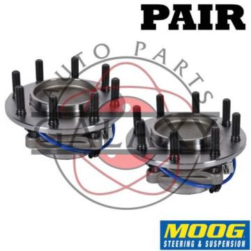 Moog New Front Wheel  Hub Bearing Pair For Silverado 3500 Except 4WD AWD