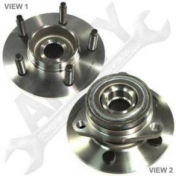 APDTY 515028 Wheel Hub Bearing Assembly (Front Left or Right; 5-Stud; 14mm; 4WD)