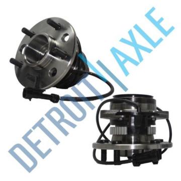 Pair of 2 Front Driver and Passenger Wheel Hub and Bearing Assembly AWD w/ ABS