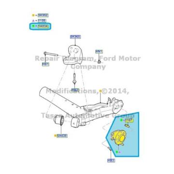 BRAND NEW OEM REAR WHEEL HUB &amp; BEARING ASSEMBLY 2013 FORD FIESTA #DCPZ-1104-A