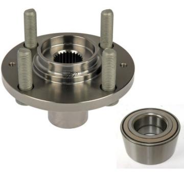 1992-2000 Honda Civic Ex Coupe Front Wheel Hub &amp; Bearing Kit Assembly (PAIR)