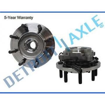 Both (2) New Front Wheel Hub &amp; Bearing Assembly Dodge Ram 2500 3500 Pickup 4x4