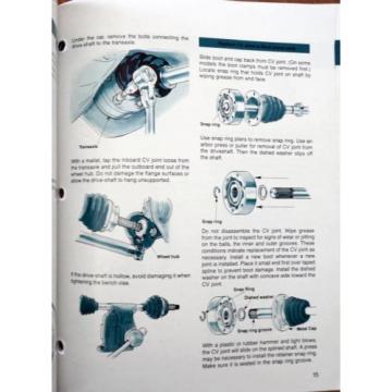 Front Wheel Drive-Constant Velocity U-Joints Service Guide  NAPA Dana 1980 Cars