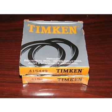 2 pcs 415449 TIMKEN NATIONAL CR SKF 24988 2.5 X 3.5 X .375 OIL GREASE SEAL