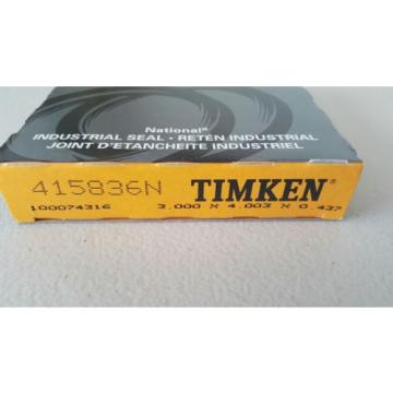 415836N TIMKEN NATIONAL  CR SKF 29925 3.0 X 4.0 X .437 OIL GREASE SEAL