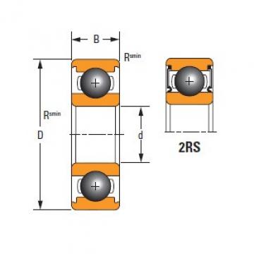 Timken Thin Section61708-2RS