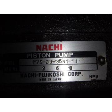 Nachi Variable Vane &amp; Motor_PVS2B35N111_LTIS85NNRY_UPV2A35N15.5411 Pump