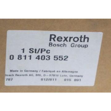 NEW BOSCH / REXROTH 0-811-403-552 CONTROL VALVE 4WRPNH-6-C3-B04L-2X/M/24PA6A