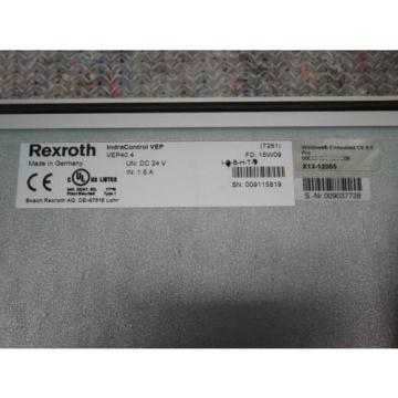 Bosch Rexroth Indracontrol V VEP40.4 Embedded CE 6.0 Pro R911328967 NEW