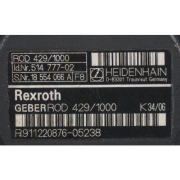 NEW REXROTH / HEIDENHAIN ROD 429/1000 ENCODER R911220876-05238, 514 777-02