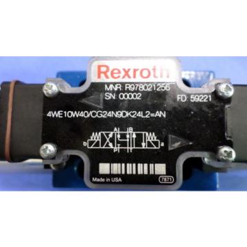 REXROTH,4WE10W401/OG24N9DK242, R978021256, NNB