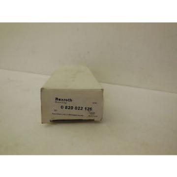 NEW REXROTH 0-820-022-126 SOLENOID VALVE  0820022126