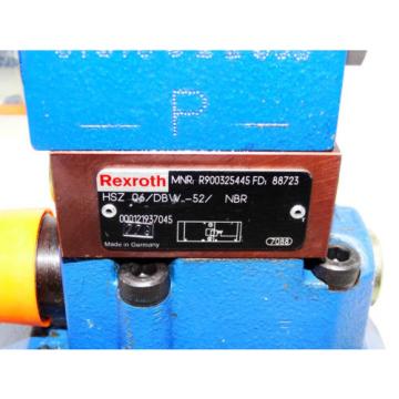 Rexroth  R900921275 / DBW 30 B2-52/350US6EG24N9K4R12  + R900325445 Invoice