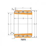 Bearing Hm259030T Hm259011d double cup