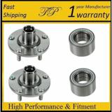 Front Wheel Hub &amp; Bearing Kit Assembly For Nissan Altima 2.5L 2002-2006 (PAIR)